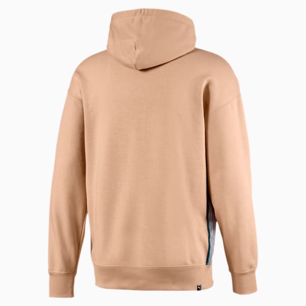 Downtown Men's Hoodie, Pink Sand, extralarge