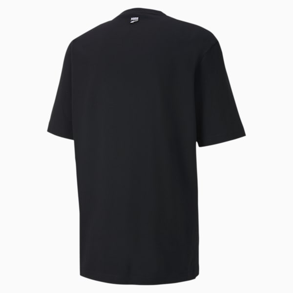 Downtown Men's Tee, Puma Black, extralarge