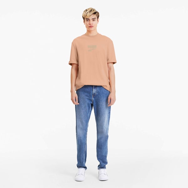 Downtown Men's Tee, Pink Sand, extralarge