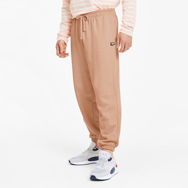 Downtown Men's Sweatpants, Pink Sand, extralarge