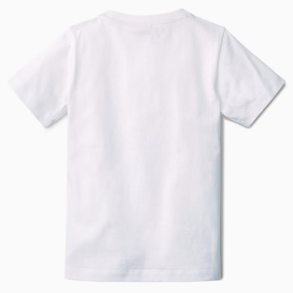 Monster Little Kid's Tee, Puma White, extralarge