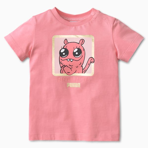 Monster Little Kid's Tee, Peony, extralarge