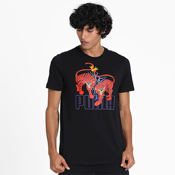 Art Series T-Shirt, Puma Black