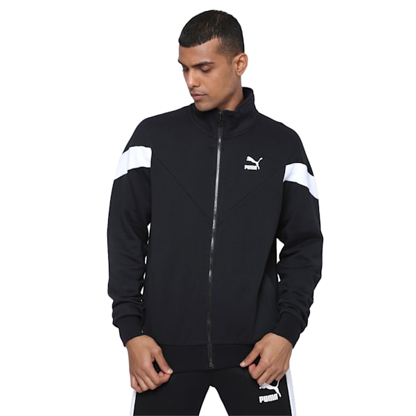 Iconic MCS Track Jacket FT, Puma Black, extralarge-IND