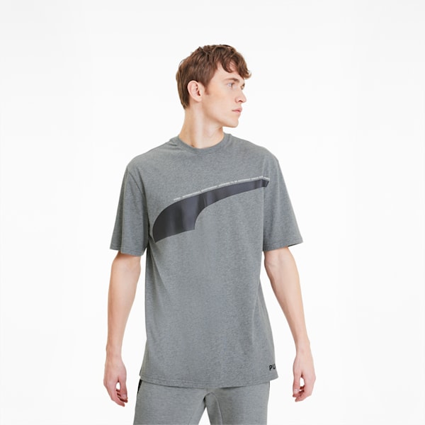 Avenir Men's Tee, Medium Gray Heather, extralarge