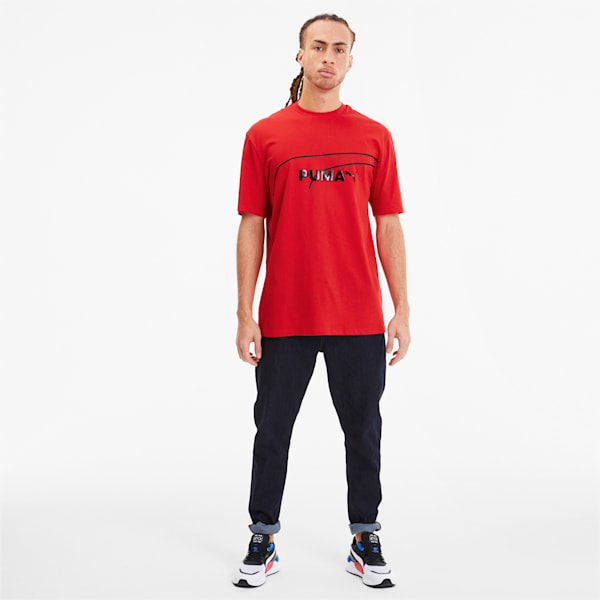 Avenir T-Shirt, High Risk Red-Puma Black, extralarge-IND