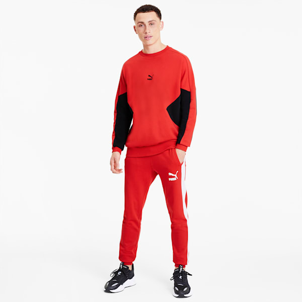 Tailored for Sport Men's Crewneck Sweatshirt, High Risk Red, extralarge