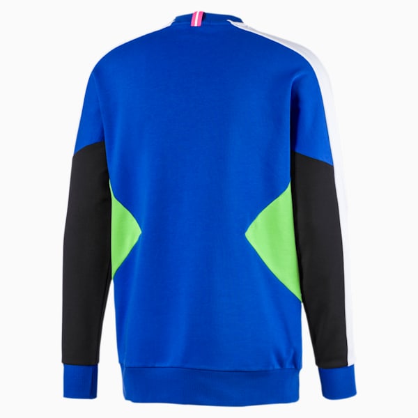 Tailored for Sport Men's Crewneck Sweatshirt, Dazzling Blue, extralarge