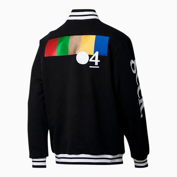 Puma varsity jacket discount