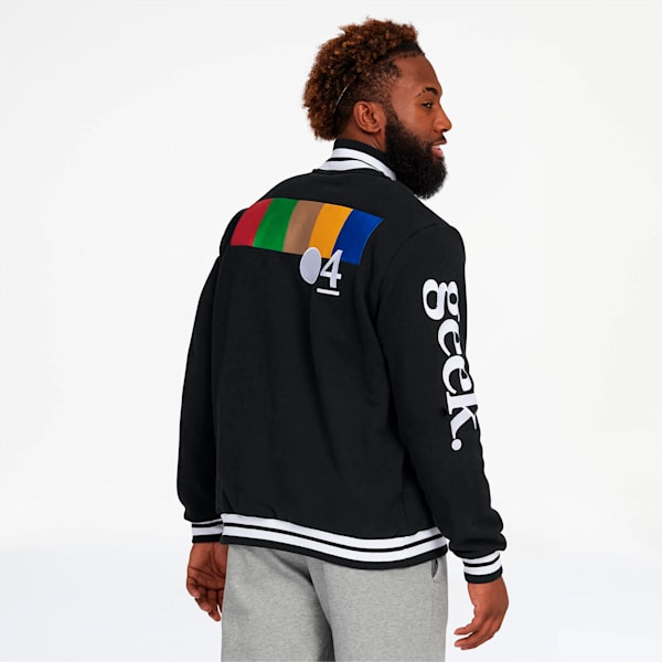 Puma jersey jacket sales