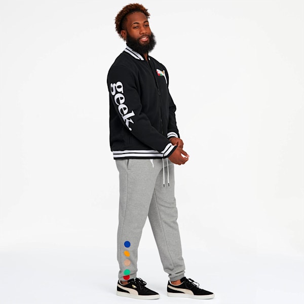 Puma varsity jacket best sale