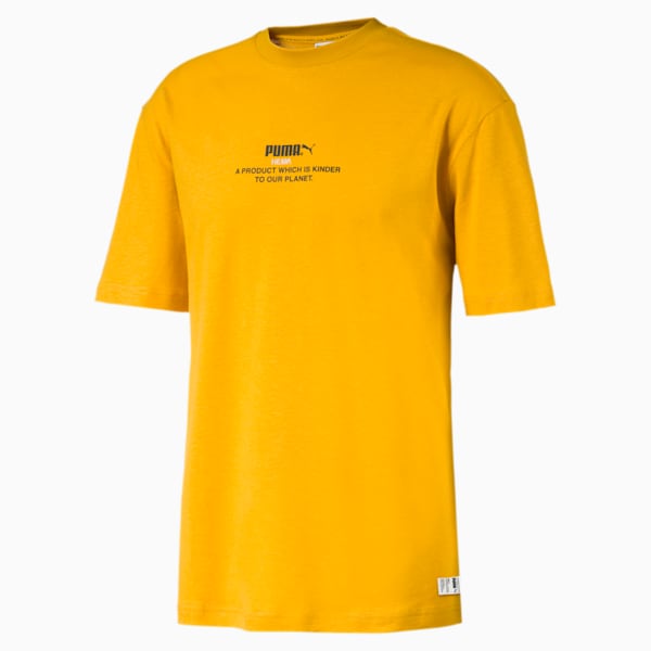 Hemp Men's Tee, Golden Rod, extralarge