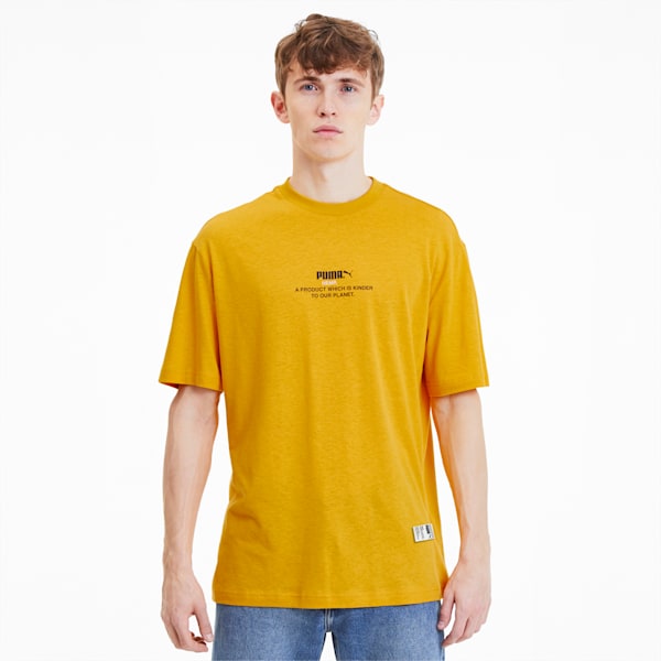 Hemp Men's Tee, Golden Rod, extralarge