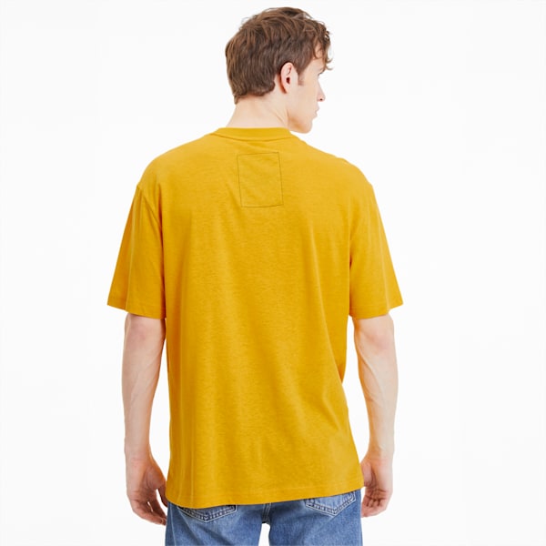 Hemp Men's Tee, Golden Rod, extralarge