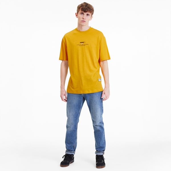 Hemp Men's Tee, Golden Rod, extralarge