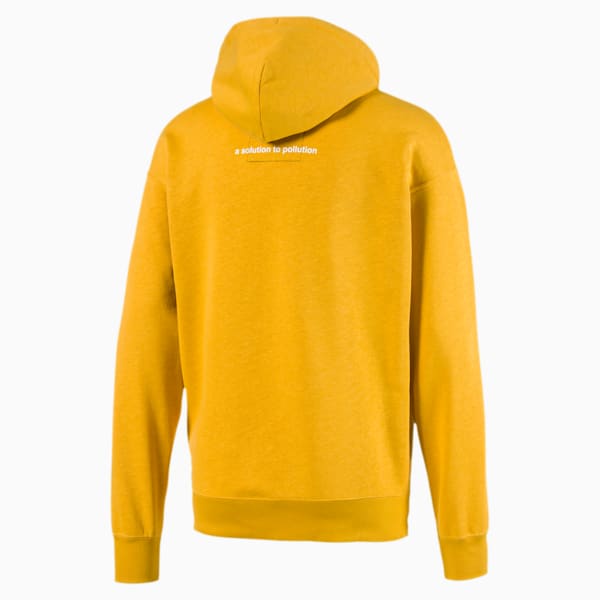 Hemp Men's Hoodie, Golden Rod, extralarge