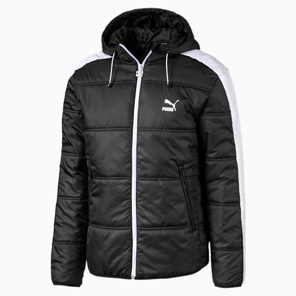 Puma men's classics t7 padded jacket clearance