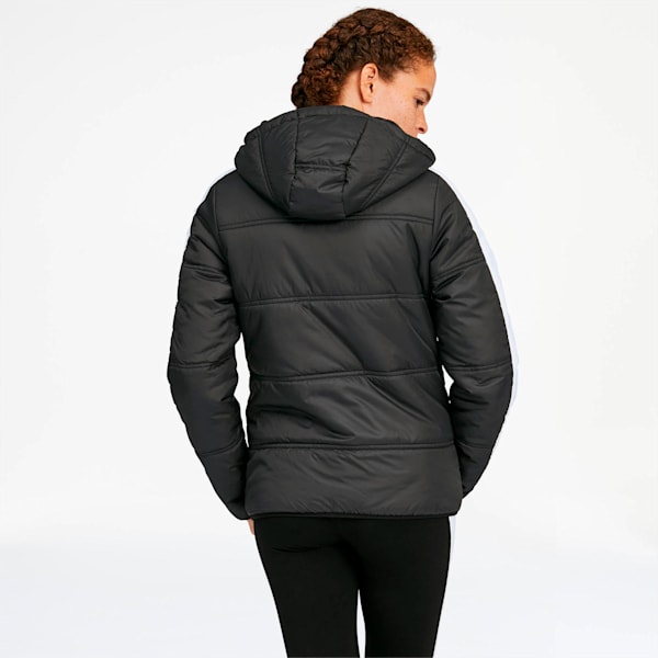 Puma women's classics best sale t7 insulated hooded jacket