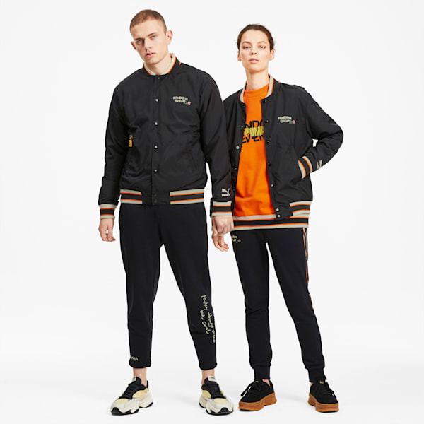 PUMA x RANDOMEVENT Bomber Jacket, Puma Black, extralarge