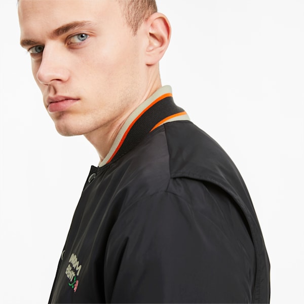 PUMA x RANDOMEVENT Bomber Jacket, Puma Black, extralarge