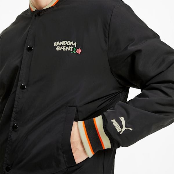 PUMA x RANDOMEVENT Bomber Jacket, Puma Black, extralarge