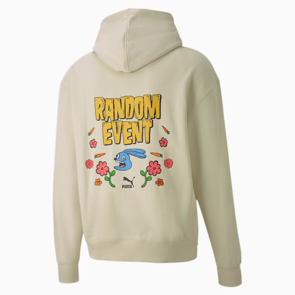 PUMA x RANDOMEVENT Hoodie, White Asparagus, extralarge