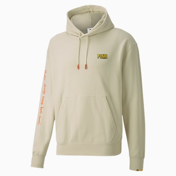 PUMA x RANDOMEVENT Hoodie, White Asparagus, extralarge