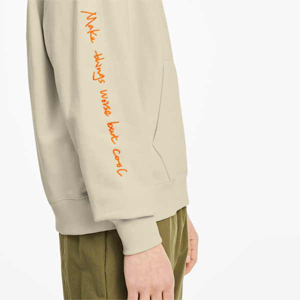 PUMA x RANDOMEVENT Hoodie, White Asparagus, extralarge