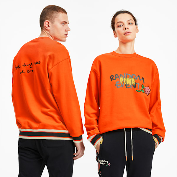 PUMA x RANDOMEVENT Graphic Long Sleeve Crewneck Tee | PUMA