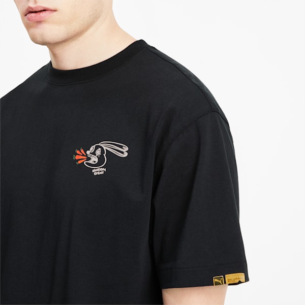 PUMA x RANDOMEVENT Tee, Puma Black, extralarge