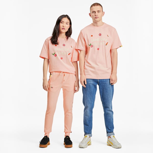 PUMA x RANDOMEVENT Tee, Gossamer Pink, extralarge
