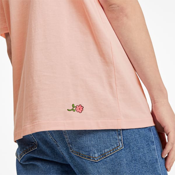 PUMA x RANDOMEVENT Tee, Gossamer Pink, extralarge
