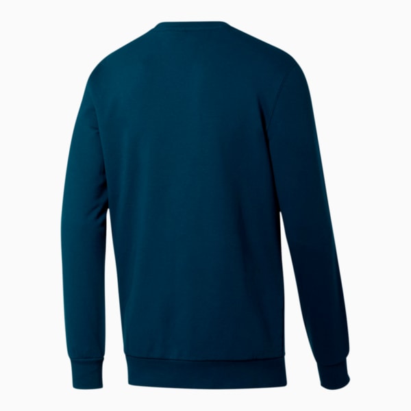 Classics Men's Embroidered Crewneck Sweatshirt, Gibraltar Sea, extralarge