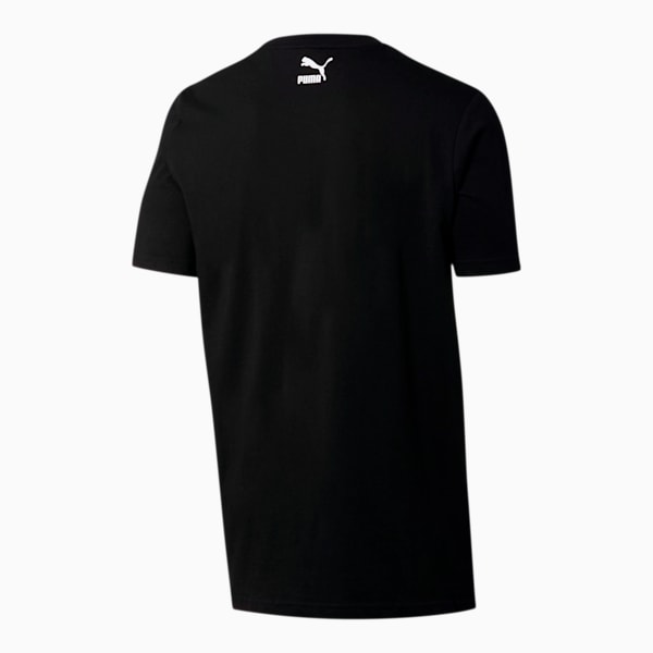 Trend Men's Graphic Tee, Cotton Black, extralarge
