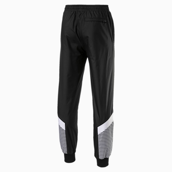 Trend Men's MCS Track Pants, Puma Black-Houndstooth, extralarge