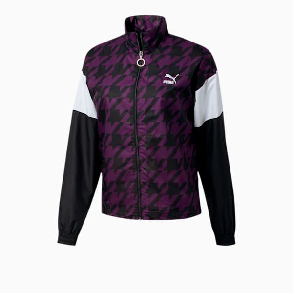 Trend Women's Track Jacket, Plum Purple, extralarge
