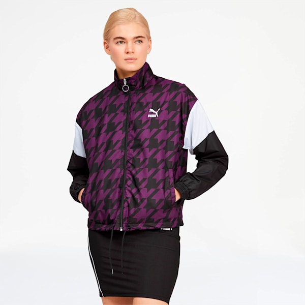 Trend Women's Track Jacket, Plum Purple, extralarge