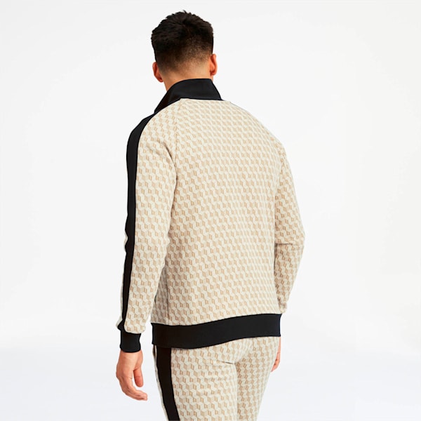 Luxe Men's AOP Track Jacket, Overcast-AOP, extralarge