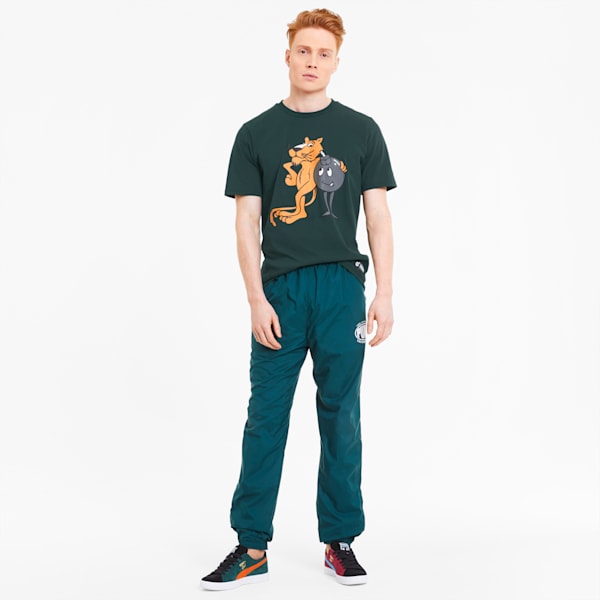 PUMA x THE HUNDREDS Men's Tee, Ponderosa Pine, extralarge