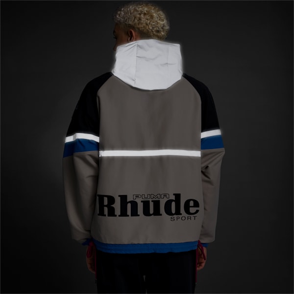 PUMA x RHUDE Men's Half Zip Jacket, Safari, extralarge