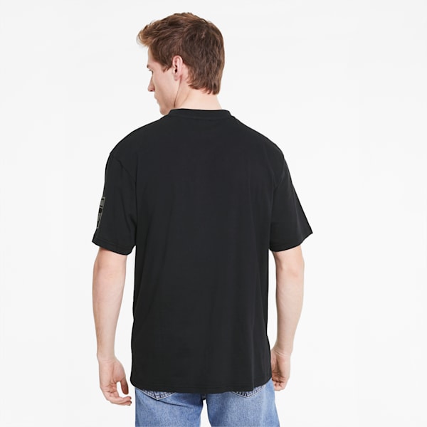 PUMA x RHUDE Men's Graphic Tee, Puma Black, extralarge