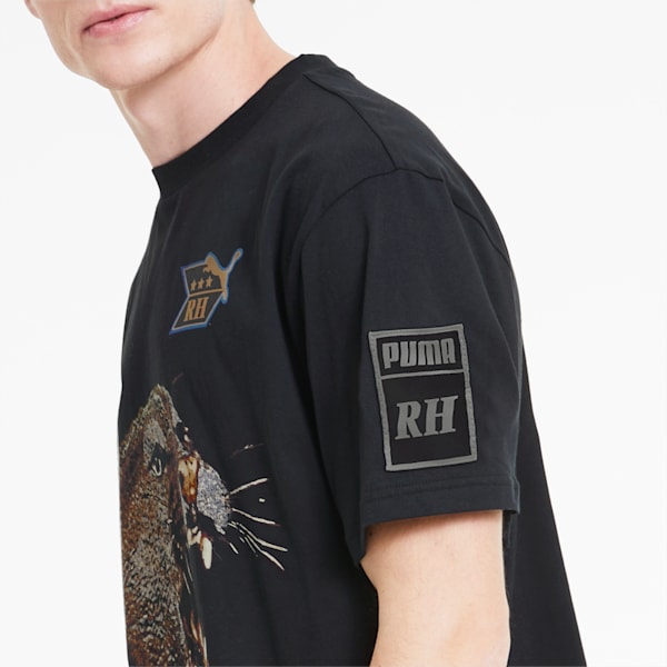 PUMA x RHUDE Men's Graphic Tee, Puma Black, extralarge