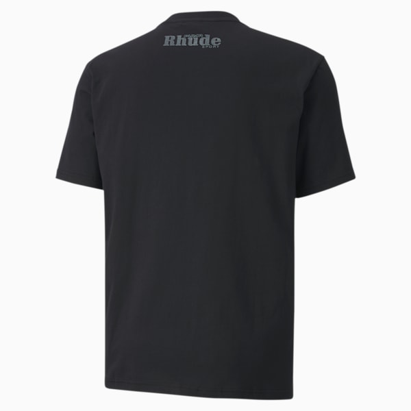 PUMA x RHUDE Men's Graphic Tee, Puma Black, extralarge