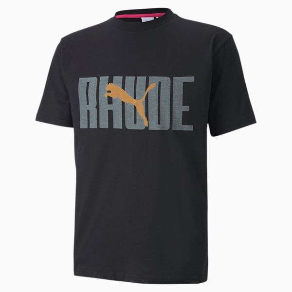 PUMA x RHUDE Men's Graphic Tee, Puma Black, extralarge