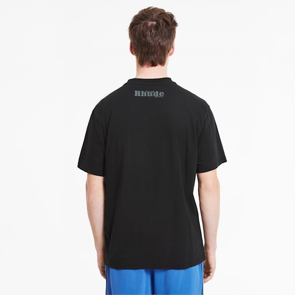 PUMA x RHUDE Men's Graphic Tee, Puma Black, extralarge
