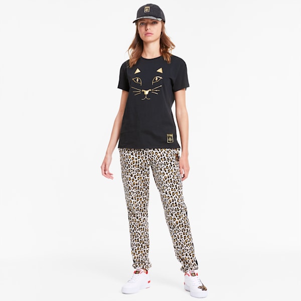 PUMA x CHARLOTTE OLYMPIA Women's Tee, Puma Black, extralarge