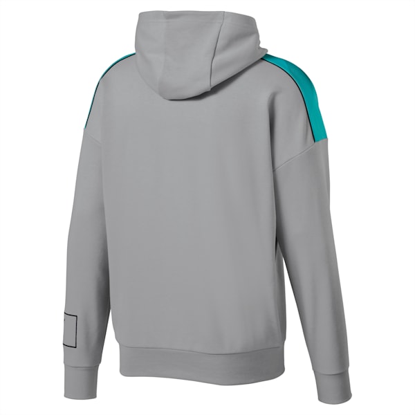 Mercedes AMG Petronas Men's Hoodie, Mercedes Team Silver, extralarge