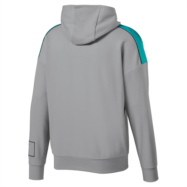 Mercedes AMG Petronas Men's Hoodie, Mercedes Team Silver, extralarge