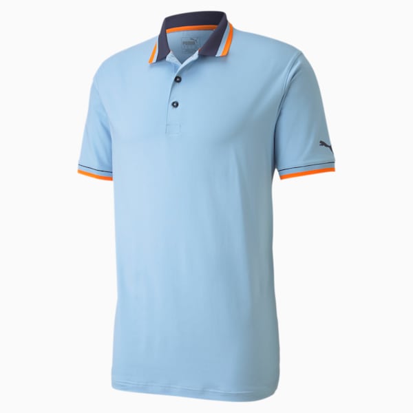 X Men's Tipped Polo, Blue Bell, extralarge