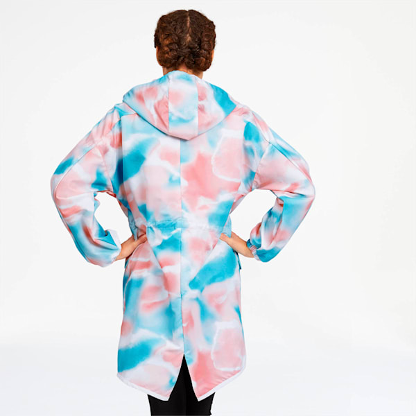 Cloud Pack Women's AOP Parka, Bridal Rose-AOP, extralarge
